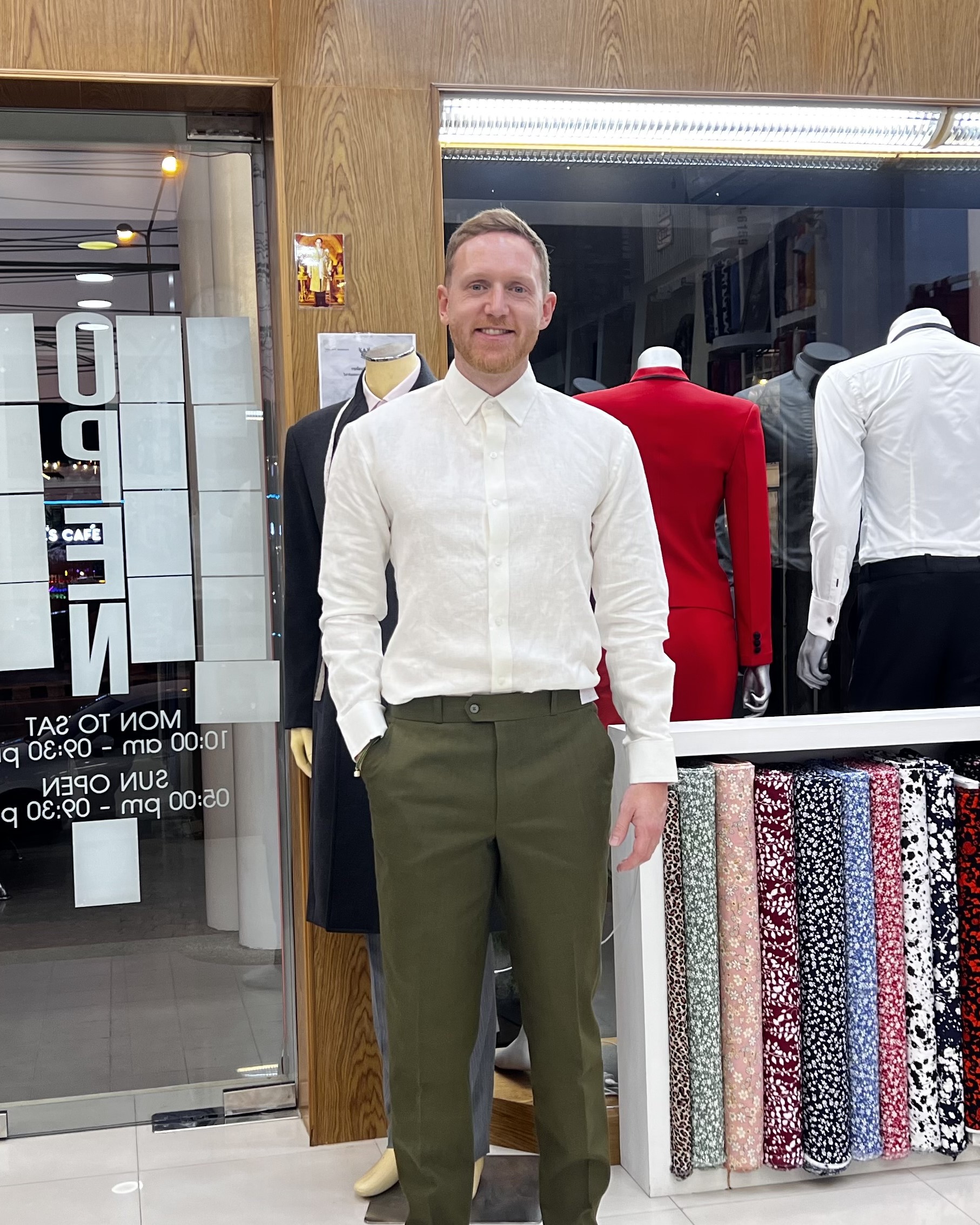 Shirt Custom Tailor based in Khaolak, Thailand